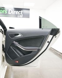 USED 2016 66 MERCEDES-BENZ CLA 1.6 CLA180 AMG Line Coupe 7G-DCT Euro 6 (s/s) 4dr Black Leather, Privacy