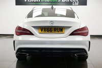 USED 2016 66 MERCEDES-BENZ CLA 1.6 CLA180 AMG Line Coupe 7G-DCT Euro 6 (s/s) 4dr Black Leather, Privacy