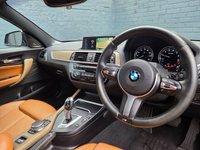 USED 2017 67 BMW 2 SERIES 1.5 218i M Sport Convertible 2dr Petrol Auto Euro 6 (s/s) (136 ps) Climate control A/C, Tan leather interior, M Sport Plus, Harmon Kardon Sound System, Folding Wingmirrors, Wireless Charging, Apple Carplay, Rear Parking Camera, Satellite navigation, Bluetooth, Voice control, USB input, Keyless drive, Auto wipers, Different drive modes, DAB radio, Front + Rear parking sensors, Auto headlights.
