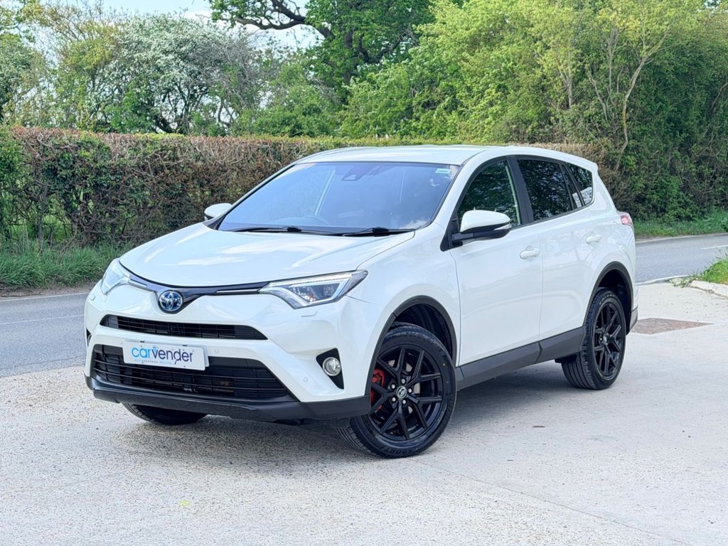 USED 2018 68 TOYOTA RAV4 2.5 VVT-h Design SUV 5dr Petrol Hybrid CVT Euro 6 (s/s) (197 ps) 6 Services|Adaptive Cruise|SatNav|Camera|Heated Seats|
