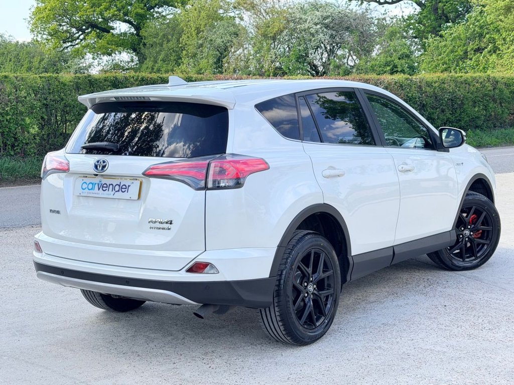 USED 2018 68 TOYOTA RAV4 2.5 VVT-h Design SUV 5dr Petrol Hybrid CVT Euro 6 (s/s) (197 ps) 6 Services|Adaptive Cruise|SatNav|Camera|Heated Seats|