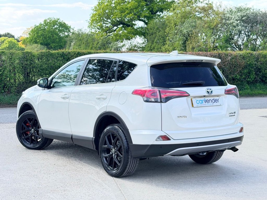 USED 2018 68 TOYOTA RAV4 2.5 VVT-h Design SUV 5dr Petrol Hybrid CVT Euro 6 (s/s) (197 ps) 6 Services|Adaptive Cruise|SatNav|Camera|Heated Seats|