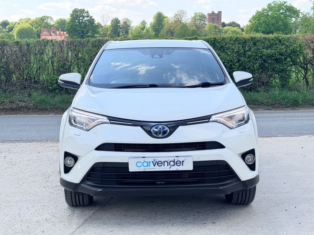 USED 2018 68 TOYOTA RAV4 2.5 VVT-h Design SUV 5dr Petrol Hybrid CVT Euro 6 (s/s) (197 ps) 6 Services|Adaptive Cruise|SatNav|Camera|Heated Seats|