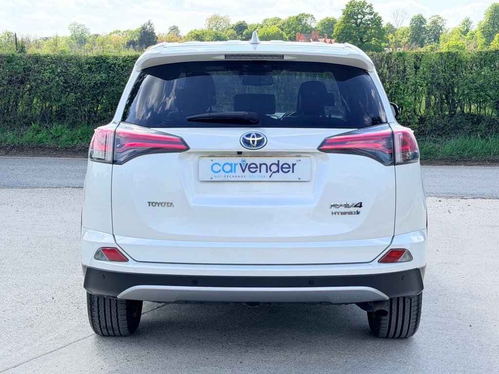 USED 2018 68 TOYOTA RAV4 2.5 VVT-h Design SUV 5dr Petrol Hybrid CVT Euro 6 (s/s) (197 ps) 6 Services|Adaptive Cruise|SatNav|Camera|Heated Seats|