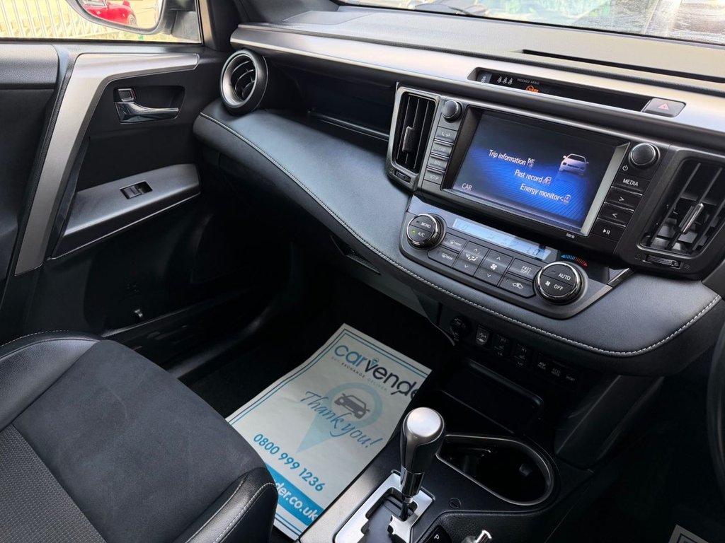 USED 2018 68 TOYOTA RAV4 2.5 VVT-h Design SUV 5dr Petrol Hybrid CVT Euro 6 (s/s) (197 ps) 6 Services|Adaptive Cruise|SatNav|Camera|Heated Seats|
