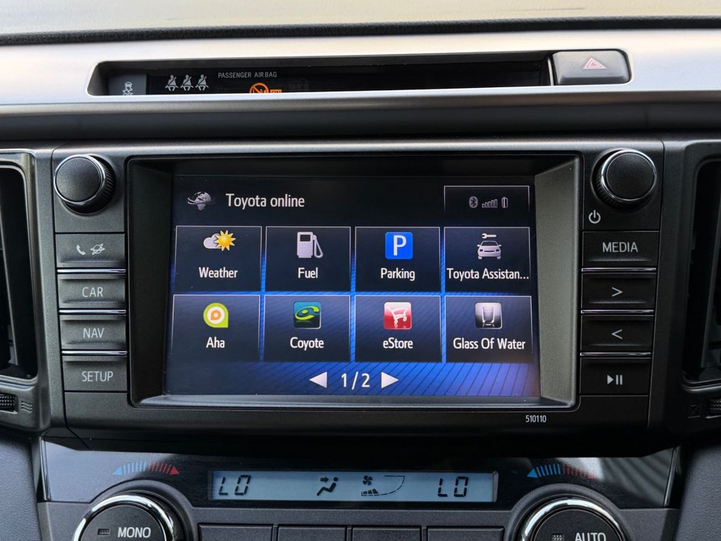 USED 2018 68 TOYOTA RAV4 2.5 VVT-h Design SUV 5dr Petrol Hybrid CVT Euro 6 (s/s) (197 ps) 6 Services|Adaptive Cruise|SatNav|Camera|Heated Seats|