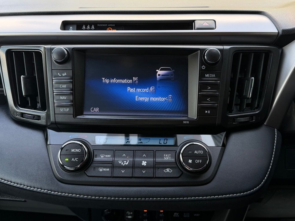 USED 2018 68 TOYOTA RAV4 2.5 VVT-h Design SUV 5dr Petrol Hybrid CVT Euro 6 (s/s) (197 ps) 6 Services|Adaptive Cruise|SatNav|Camera|Heated Seats|