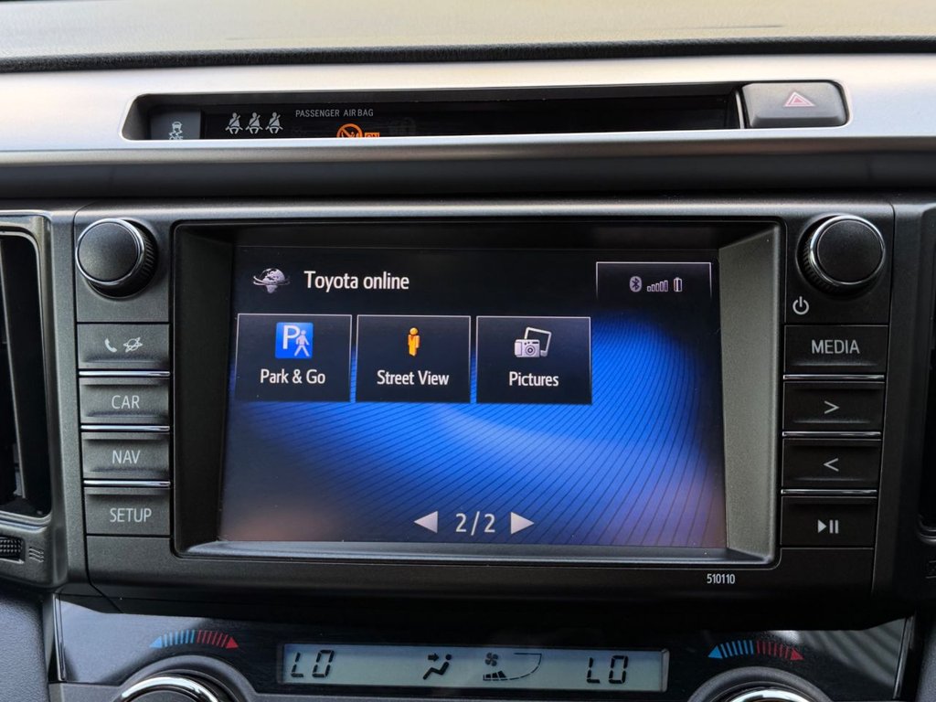 USED 2018 68 TOYOTA RAV4 2.5 VVT-h Design SUV 5dr Petrol Hybrid CVT Euro 6 (s/s) (197 ps) 6 Services|Adaptive Cruise|SatNav|Camera|Heated Seats|