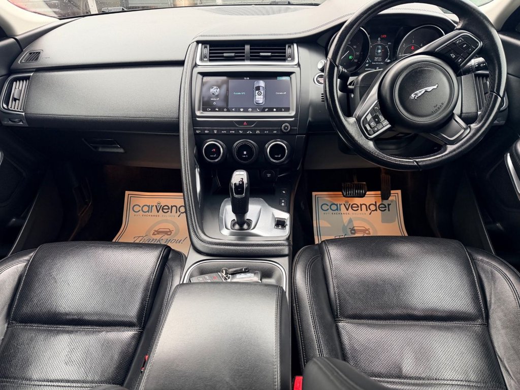 USED 2018 68 JAGUAR E-PACE 2.0 D150 S SUV 5dr Diesel Auto AWD Euro 6 (s/s) (150 ps) SatNav|Camera|R.Sensors|Cruise|H.Seats|Apple CarPlay/Android Auto|