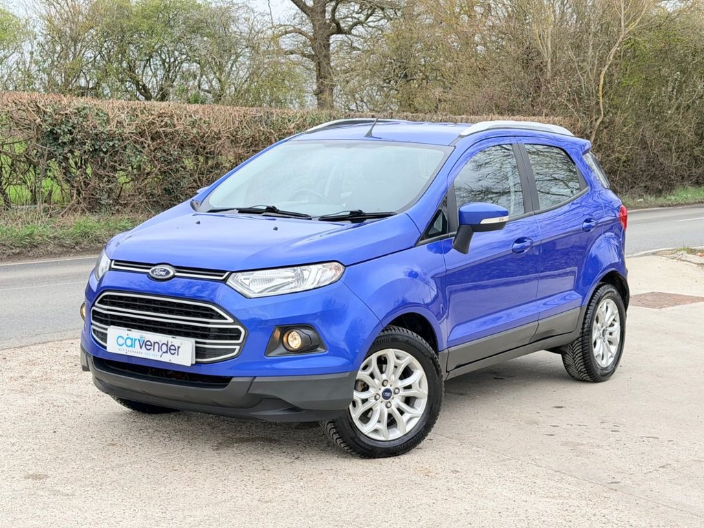 USED 2016 FORD ECOSPORT 1.5 Zetec SUV 5dr Petrol Powershift 2WD Euro 5 (112 ps) 4 Services|Sensors|Heated seats|