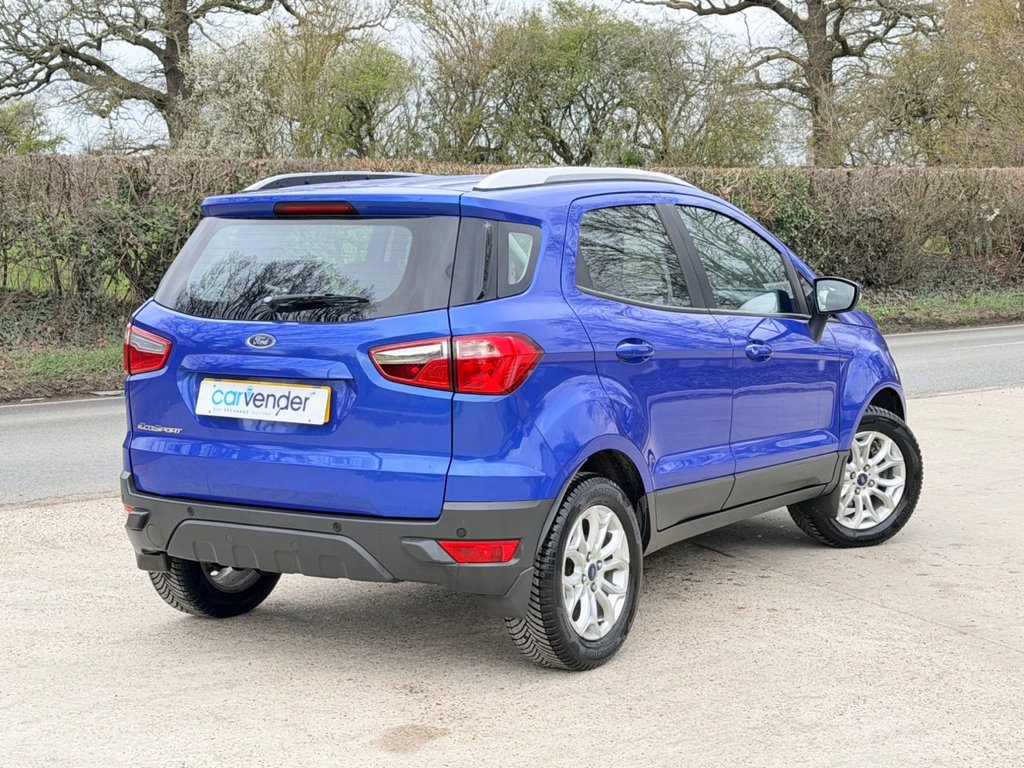 USED 2016 FORD ECOSPORT 1.5 Zetec SUV 5dr Petrol Powershift 2WD Euro 5 (112 ps) 4 Services|Sensors|Heated seats|
