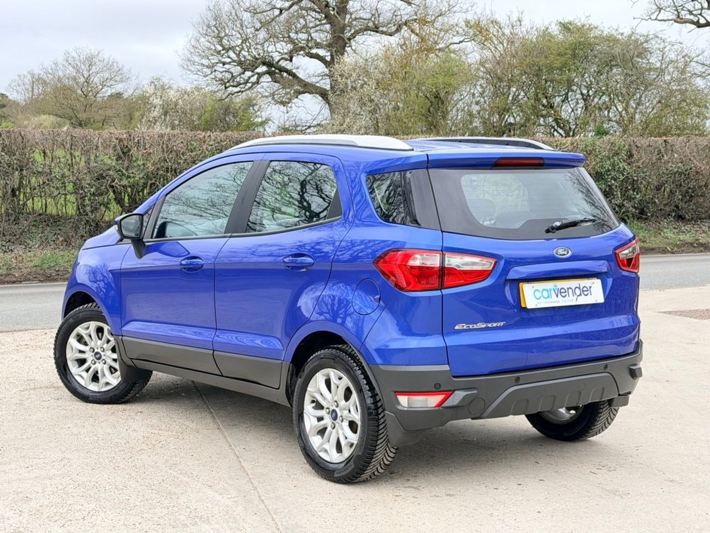 USED 2016 FORD ECOSPORT 1.5 Zetec SUV 5dr Petrol Powershift 2WD Euro 5 (112 ps) 4 Services|Sensors|Heated seats|