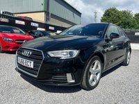 USED 2016 66 AUDI A3 1.6 TDI Sport Hatchback 3dr Diesel Manual Euro 6 (s/s) (110 ps) 12 MONTHS MOT AND FULL ENGINE SERVICE ON EVERY CAR!!!