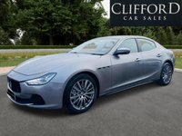 USED 2017 17 MASERATI GHIBLI 3.0 V6 Saloon 4dr Petrol ZF Euro 5 (330 ps) 