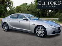 USED 2017 17 MASERATI GHIBLI 3.0 V6 Saloon 4dr Petrol ZF Euro 5 (330 ps) 