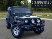 USED 2000 J JEEP WRANGLER 4.0 Sahara Hard Top 3dr Petrol Manual 4x4 (302 g/km, 174 bhp) 