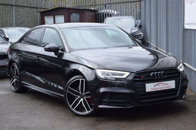 2017 17 Audi S3 2.0 TFSI Black Edition Saloon 4dr Petrol S Tronic quattro Euro 6 (s/s) (310 ps)