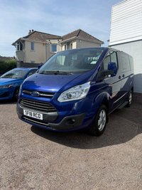 USED 2018 18 FORD TOURNEO CUSTOM 2.0 310 EcoBlue Titanium Minibus Double Cab 5dr Diesel Manual L1 Euro 6 (s/s) (130 ps) 