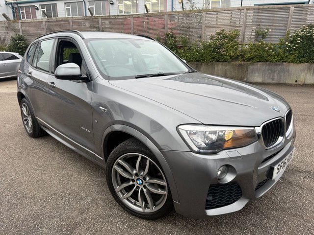 2016 BMW X3 2.0 20d M Sport SUV 5dr Diesel Auto xDrive Euro 6 (s/s) (190 ps) 1 FORMER KEEPER-GREAT SERVICE HISTORY-SPACE GREY METALLIC WITH BLACK NEVADA LEATHER-MULTIFUNCTION STEERING WHEEL-19" DOUBLE SPOKE ALLOYS-PERFORMANCE OCNTROL-POWER TAILGATE-HEATED SEATS-PARKING SENSORS-RAIN SENSOR-BLUETOOTH-CRUISE CONTROL-BUSINESS NAVIGATION-DAB RADIO-DUAL ZONE CLIMATE CONTROL - Photo 12