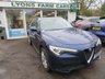 USED 2019 19 ALFA ROMEO STELVIO 2.0T Speciale SUV 5dr Petrol Automatic Q4 All Wheel Drive Euro 6 (s/s) (280 ps) *&pound;1,600+ of factory fitted optional extras including; Montecarlo Blue Paintwork, Rear Backup Camera, Aluminium Roofbars & Compact Spare Tyre*