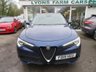 USED 2019 19 ALFA ROMEO STELVIO 2.0T Speciale SUV 5dr Petrol Automatic Q4 All Wheel Drive Euro 6 (s/s) (280 ps) *&pound;1,600+ of factory fitted optional extras including; Montecarlo Blue Paintwork, Rear Backup Camera, Aluminium Roofbars & Compact Spare Tyre*