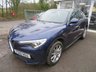USED 2019 19 ALFA ROMEO STELVIO 2.0T Speciale SUV 5dr Petrol Automatic Q4 All Wheel Drive Euro 6 (s/s) (280 ps) *&pound;1,600+ of factory fitted optional extras including; Montecarlo Blue Paintwork, Rear Backup Camera, Aluminium Roofbars & Compact Spare Tyre*