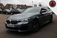 USED 2020 70 BMW 5 SERIES 2.0 530e 12kWh M Sport Saloon 4dr Petrol Plug-in Hybrid Steptronic Euro 6 (s/s) (292 ps) - EURO 6 - ULEZ, PRO NAV, DIGITAL DASH, HTD/LEATHER, R/CAMERA, LEDS, 18" ALLOYS, CRUISE, P/SENSORS, DAB & BLUETOOTH