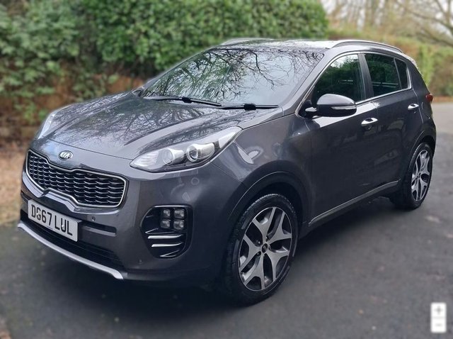 2017 67 Kia Sportage 1.6 T-GDi GT-Line SUV 5dr Petrol Manual Euro 6 (174 bhp)