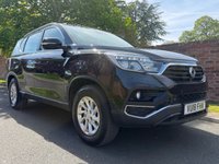 USED 2018 18 SSANGYONG REXTON 2.2D EX SUV 5dr Diesel Manual 4WD Euro 6 (181 ps) 2 OWNERS, EXCELLENT SERVICE HISTORY, 4 SERVICES, 1YR MOT, ALLOYS, AIR CON, BLUETOOTH, CRUISE,REAR CAMERA, DAB RADIO CD, E/WINDOWS, R/LOCKING, FREE WARRANTY, FINANCE AVAILABLE, HPI CLEAR, PART EXCHANGE WELCOME,