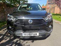 USED 2018 18 SSANGYONG REXTON 2.2D EX SUV 5dr Diesel Manual 4WD Euro 6 (181 ps) 2 OWNERS, EXCELLENT SERVICE HISTORY, 4 SERVICES, 1YR MOT, ALLOYS, AIR CON, BLUETOOTH, CRUISE,REAR CAMERA, DAB RADIO CD, E/WINDOWS, R/LOCKING, FREE WARRANTY, FINANCE AVAILABLE, HPI CLEAR, PART EXCHANGE WELCOME,