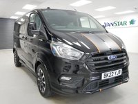 USED 2022 22 FORD TRANSIT CUSTOM 320 2.0 EBL 185 BHP L2 LONG SPORT CREWCAB 5 SEATER 5 SEATER | SAT NAV | 185 BHP | TAILGATE