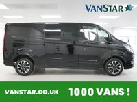 USED 2022 22 FORD TRANSIT CUSTOM 320 2.0 EBL 185 BHP L2 LONG SPORT CREWCAB 5 SEATER 5 SEATER | SAT NAV | 185 BHP | TAILGATE