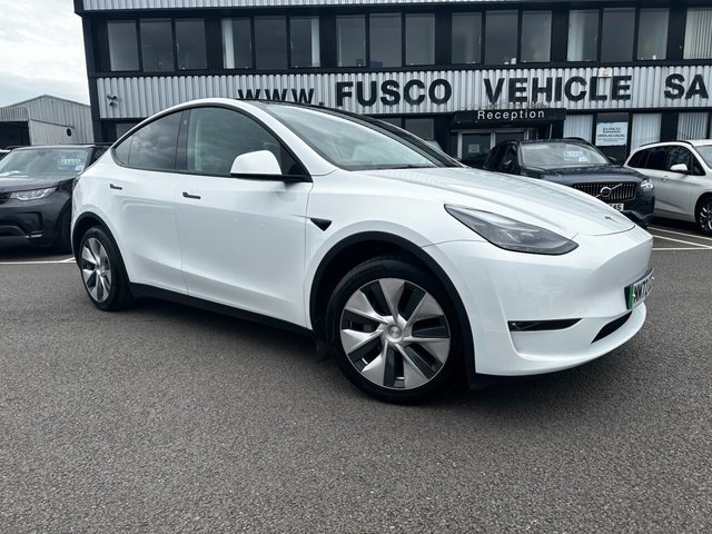 View our Tesla Model Y (Dual Motor) Long Range SUV 5dr Electric Auto 4WDE (384 bhp)