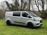 USED 2020 70 FORD TRANSIT CUSTOM 2.0 320 EcoBlue Trend Crew Van Double Cab 5dr Diesel Manual L2 H1 Euro 6 (s/s) (130 ps) 