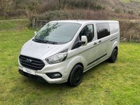 USED 2020 70 FORD TRANSIT CUSTOM 2.0 320 EcoBlue Trend Crew Van Double Cab 5dr Diesel Manual L2 H1 Euro 6 (s/s) (130 ps) 