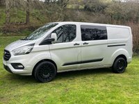 USED 2020 70 FORD TRANSIT CUSTOM 2.0 320 EcoBlue Trend Crew Van Double Cab 5dr Diesel Manual L2 H1 Euro 6 (s/s) (130 ps) 