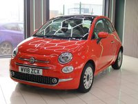 USED 2018 18 FIAT 500 1.2 Lounge Hatchback 3dr Petrol Manual Euro 6 (s/s) (69 bhp) AWARD WINNING DEALERSHIP