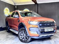 USED 2017 67 FORD RANGER 3.2 TDCi Wildtrak Pickup Double Cab 4dr Diesel Auto 4WD Euro 5 (200 ps) DELIVERY AVAIABLE