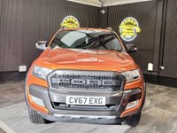 USED 2017 67 FORD RANGER 3.2 TDCi Wildtrak Pickup Double Cab 4dr Diesel Auto 4WD Euro 5 (200 ps) DELIVERY AVAIABLE