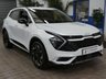 USED 2024 73 KIA SPORTAGE 1.6 T-GDi MHEV GT-Line SUV 5dr Petrol Hybrid DCT Euro 6 (s/s) (148 bhp) SAT NAV CARPLAY PART LEATHER HEATED SEATS HEATED STEERING WHEEL REAR VIEW CAMERA PARKING SENSORS 1 OWNER SERVICE HISTORY WARRANTY