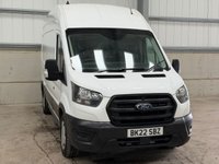 USED 2022 22 FORD TRANSIT 350 2.0 ECOBLUE 130PS RWD L3 H3 LEADER - NO VAT 