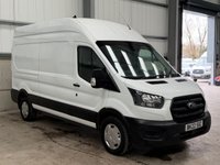 USED 2022 22 FORD TRANSIT 350 2.0 ECOBLUE 130PS RWD L3 H3 LEADER - NO VAT 