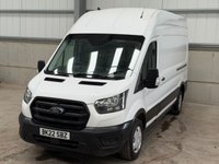USED 2022 22 FORD TRANSIT 350 2.0 ECOBLUE 130PS RWD L3 H3 LEADER - NO VAT 