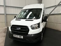 USED 2022 22 FORD TRANSIT 350 2.0 ECOBLUE 130PS RWD L3 H3 LEADER - NO VAT 