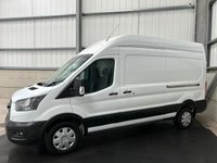 USED 2022 22 FORD TRANSIT 350 2.0 ECOBLUE 130PS RWD L3 H3 LEADER - NO VAT 