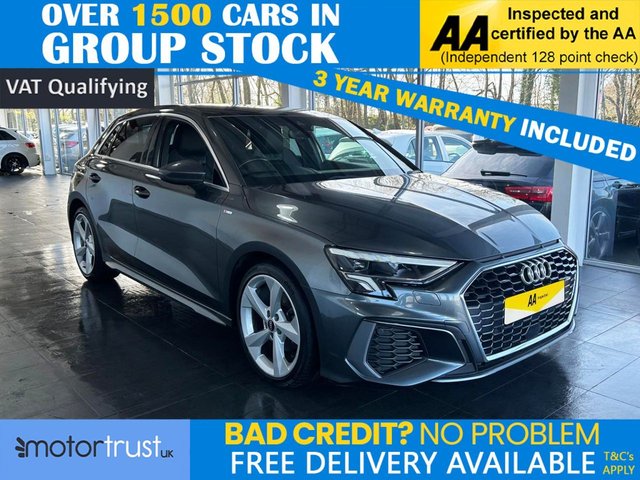 2022 A3 1.0 TFSI 30 S LINE SPORTBACK 5DR PETROL S TRONIC EURO 6... photo