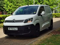 USED 2020 70 CITROEN BERLINGO 1.5 BlueHDi 1000 Driver M Panel Van 5dr Diesel Manual SWB Euro 6 (s/s) (100 ps) 