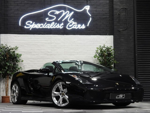 2008 58 Lamborghini Gallardo 5.0 V10 Spyder 2dr Petrol EGear 4WD Euro 4 (520 ps)