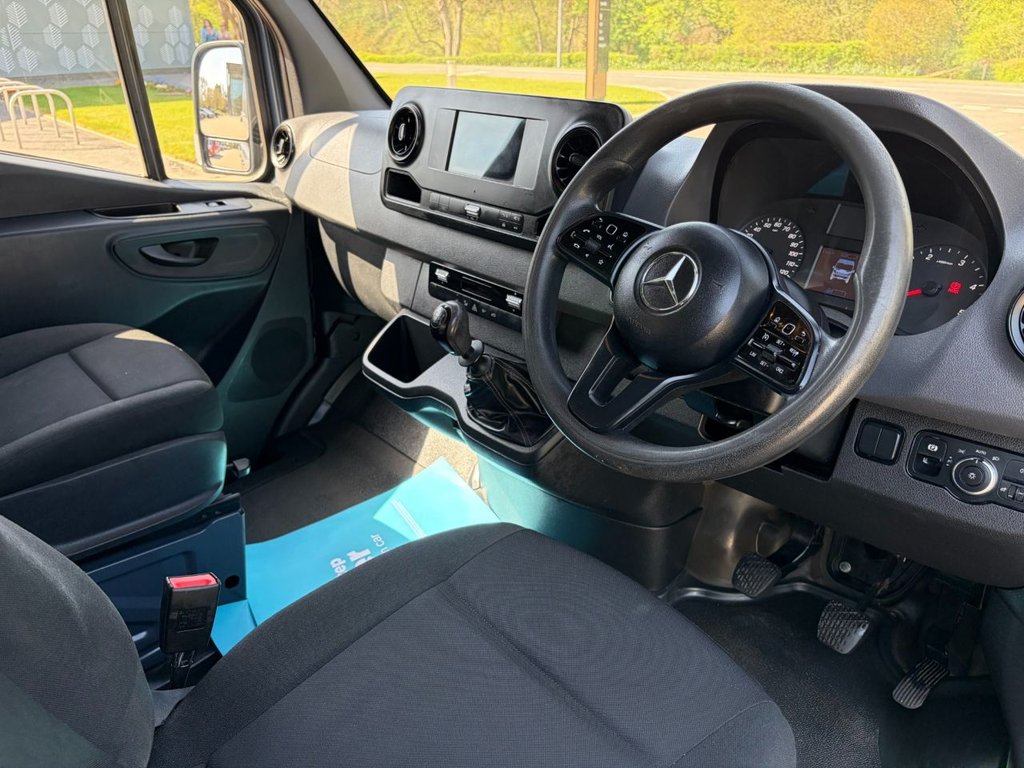 USED 2019 69 MERCEDES-BENZ SPRINTER **NO VAT**314 2.1CDI EU6 S/S L2H2 FWD 143ps *AIRCON*REV/CAMERA*KEYLESS START*E/PACK*RAIN SENSOR* NO VAT-EU6-A/C-L2H2-CAMERA-E/P