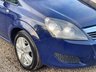 USED 2013 13 VAUXHALL ZAFIRA 1.6 16V Exclusiv Euro 5 5dr WARRANTYHISTORYSERVICEDULEZ